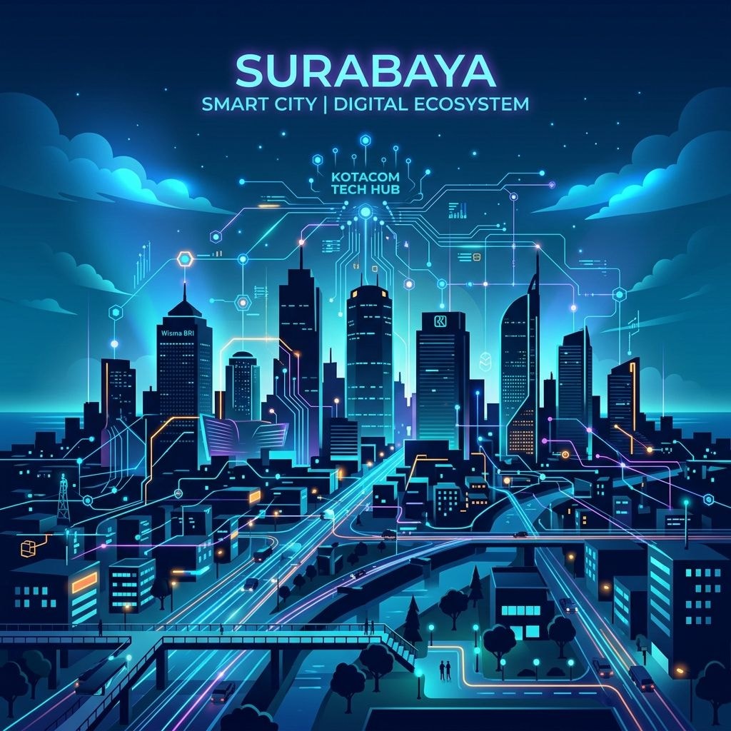 Jasa IT Surabaya & Sidoarjo: Coworking Space Tech Surabaya - Kotacom Surabaya